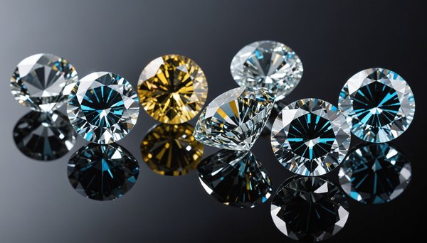 caractéristiques physiques des diamants de synthèse : dureté, clarté, couleur